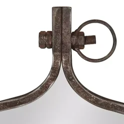 Outlet Kirklands Home Bronze Metal Yitro Wall Mirror Brown