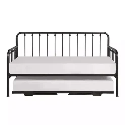 Hot Kirklands Home Bronze Spindleback Metal Trundle Day Bed Brown