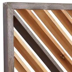 Best Kirklands Home Bronze Wood Geometric Wall Plaques, Set of 3 Tan