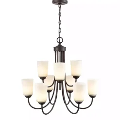 Sale Kirklands Home Bronze Traditional 9-Light Chandelier