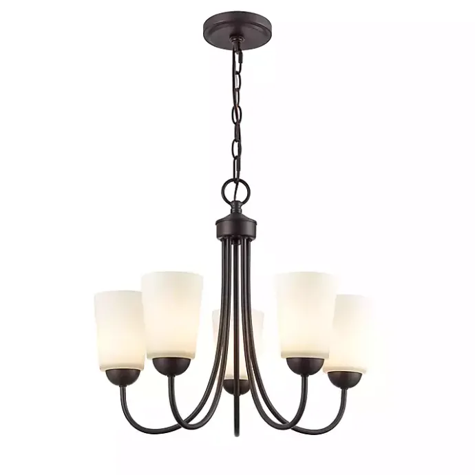 Sale Kirklands Home Bronze Traditional 5-Light Chandelier Brown