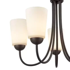 Sale Kirklands Home Bronze Traditional 5-Light Chandelier Brown