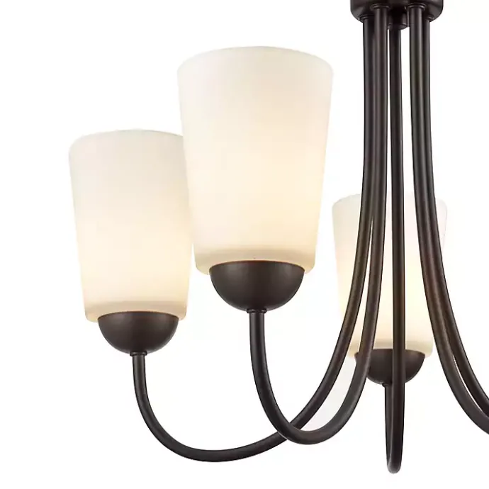 Sale Kirklands Home Bronze Traditional 5-Light Chandelier Brown