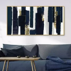 Kirklands Home Brooklyn Walk Framed Canvas Art Print