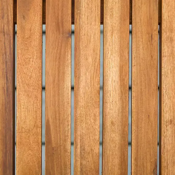 Online Kirklands Home Acacia Wood Outdoor Bench Brown