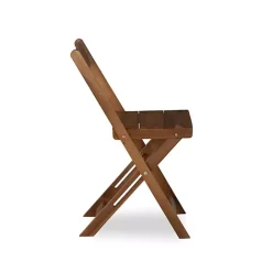 Outlet Kirklands Home Acacia Wood 3-pc. Bistro Set Brown