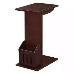 Clearance Kirklands Home Accent Table with Magazine Holder Brown