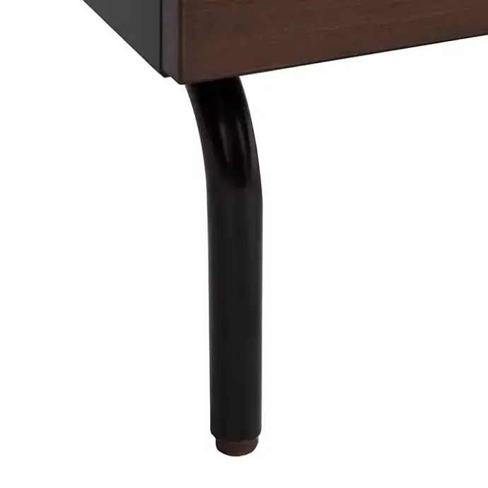 Sale Kirklands Home and Black 2-Drawer Nightstand Brown
