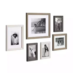 Hot Kirklands Home Brown and Gray 6-pc. Gallery Wall Frame Set