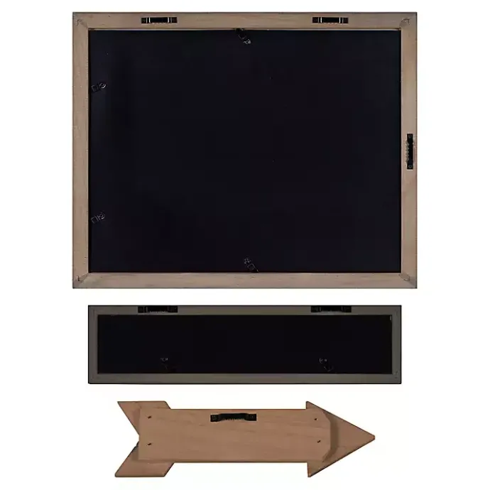 New Kirklands Home Brown Arrow 10-pc. Gallery Wall Picture Frame Set