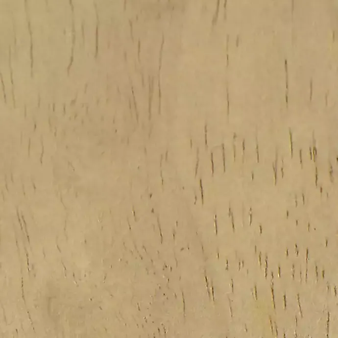 Clearance Kirklands Home Boucle Natural Wood Ottoman Brown