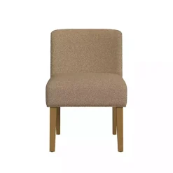 Clearance Kirklands Home Boucle Upholstered Dining Chair Brown