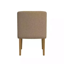 Clearance Kirklands Home Boucle Upholstered Dining Chair Brown
