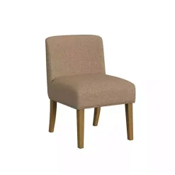 Clearance Kirklands Home Boucle Upholstered Dining Chair Brown