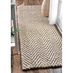 Clearance Kirklands Home Brown Chevron Valen Runner