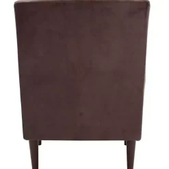 Best Kirklands Home Ellen Rolled Arms Accent Chair Brown