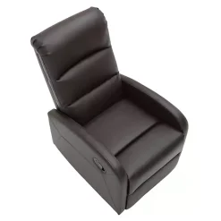 Clearance Kirklands Home Faux Leather Dormi Recliner Brown