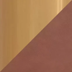 Discount Kirklands Home Faux Leather Marge Bar Stools, Set of 2 Brown