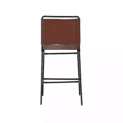 Hot Kirklands Home Faux Leather Sling Counter Stool Brown