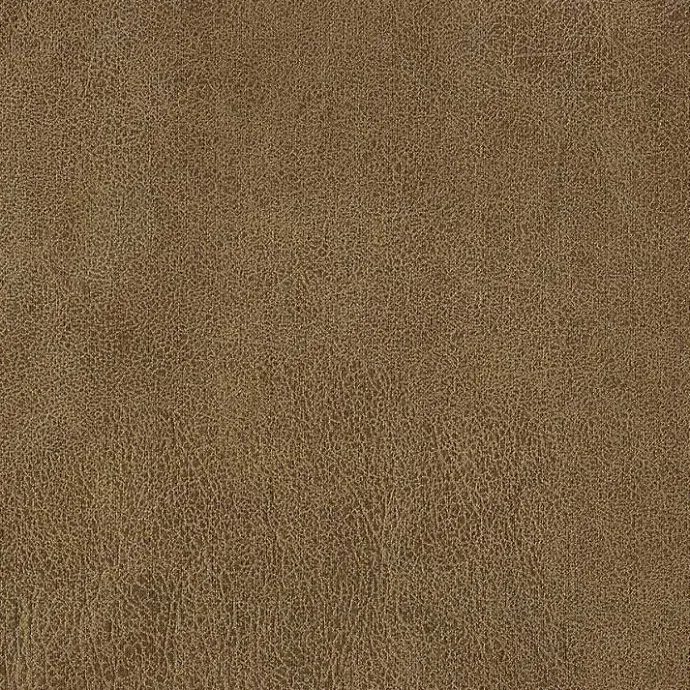 Online Kirklands Home Faux Leather Tufted X-Frame Bench Brown