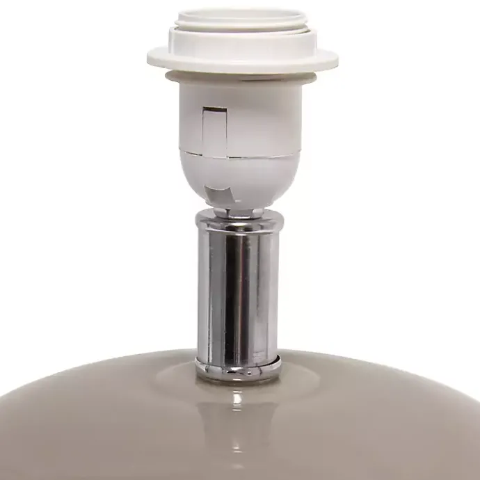 Best Kirklands Home Glass Short Oval Table Lamp Brown