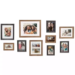 Outlet Kirklands Home Brown Hues 10-pc. Gallery Wall Picture Frame Set