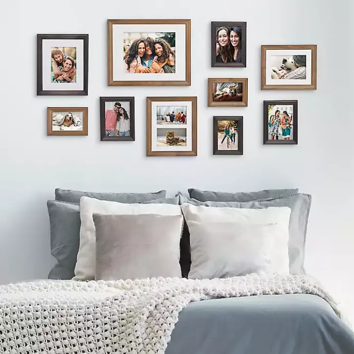 Outlet Kirklands Home Brown Hues 10-pc. Gallery Wall Picture Frame Set