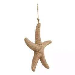 Outlet Kirklands Home Jute Starfish Wall Plaque Brown