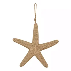 Outlet Kirklands Home Jute Starfish Wall Plaque Brown