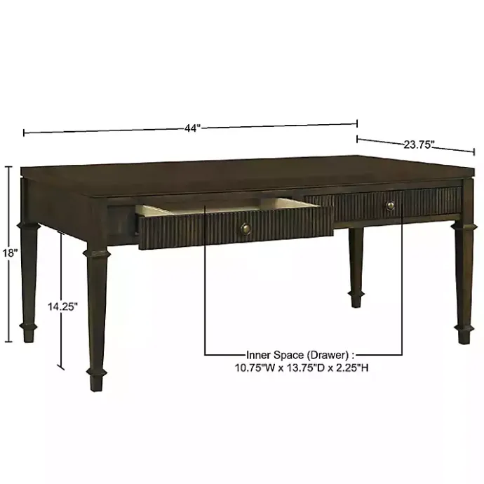 Kirklands Home Kenna Coffee Table Brown