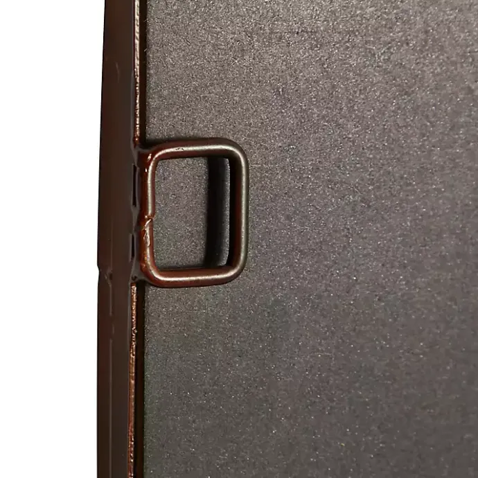 Best Kirklands Home Metal Arch Frame Windowpane Wall Mirror Brown