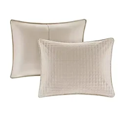 Discount Kirklands Home Nash 3-pc. Reversible Queen Coverlet Set Brown