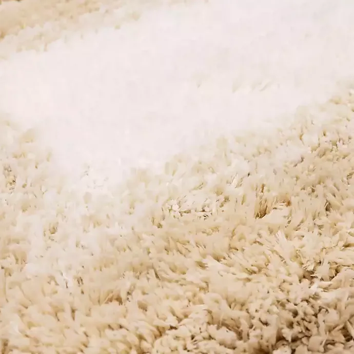 Discount Kirklands Home Ombre Border Bath Mat, 2x4 Brown