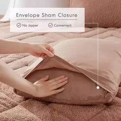 Outlet Kirklands Home Quilted Teddy 2-pc. Twin Comforter Set Brown