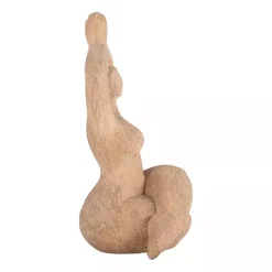 Sale Kirklands Home Resin Namaste Female Yoga Figurine Brown