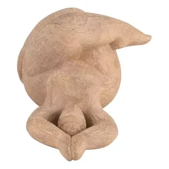 Sale Kirklands Home Resin Namaste Female Yoga Figurine Brown