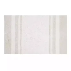 Kirklands Home Stripe Reversible Bath Mat, 45 in. Brown