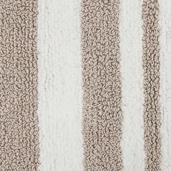 Kirklands Home Stripe Reversible Bath Mat, 45 in. Brown