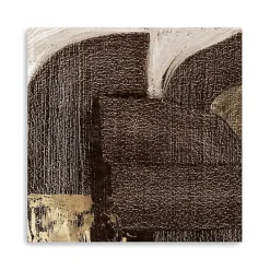 Kirklands Home to Gold Canvas Art Print, 40x40 in. Brown