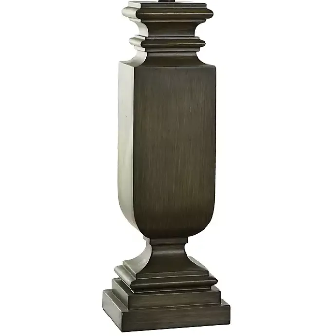 Best Kirklands Home Brown Traditional Rectangular Table Lamp