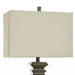 Best Kirklands Home Brown Traditional Rectangular Table Lamp