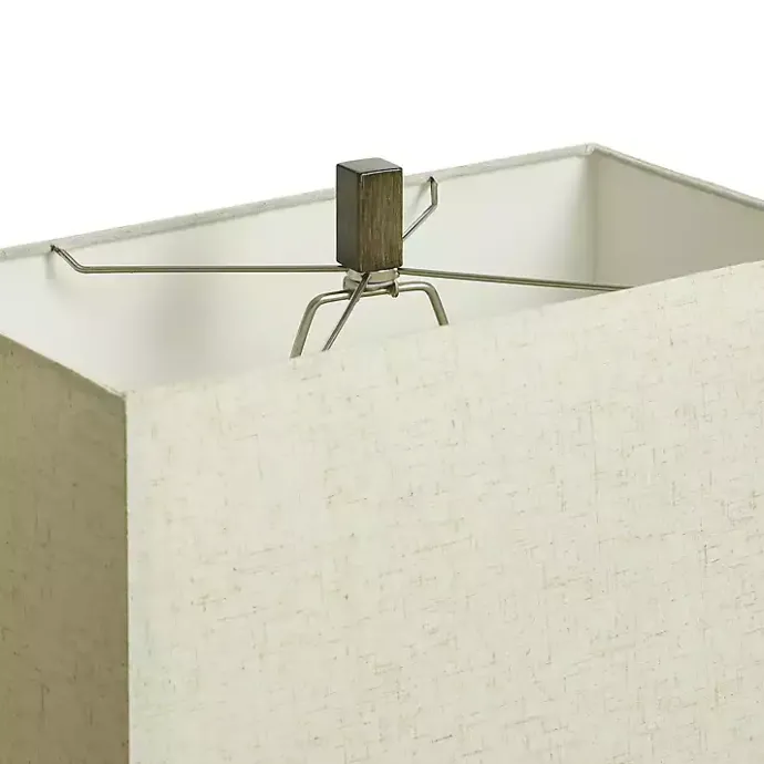 Best Kirklands Home Brown Traditional Rectangular Table Lamp