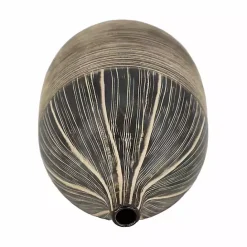 Clearance Kirklands Home Tribal Vase Brown