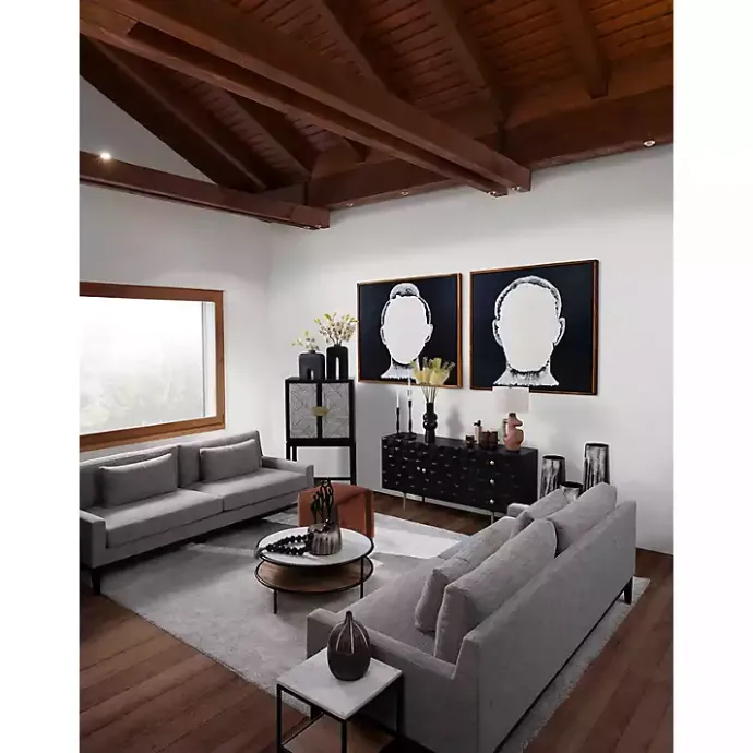 Clearance Kirklands Home Tribal Vase Brown