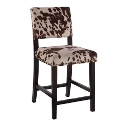 Discount Kirklands Home Udder Madness Counter Stool Brown