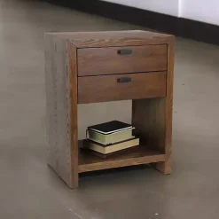 Best Kirklands Home Vivara 2-Drawer Nightstand Brown