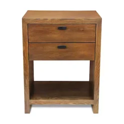 Best Kirklands Home Vivara 2-Drawer Nightstand Brown