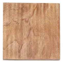 Kirklands Home Wood and Gold Tic Tac Toe Game Set Brown