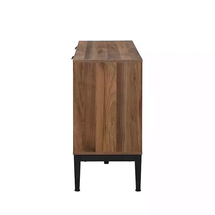 Online Kirklands Home Wood Chevron 4-Door Sideboard Brown