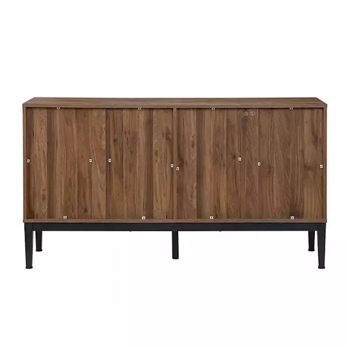 Online Kirklands Home Wood Chevron 4-Door Sideboard Brown